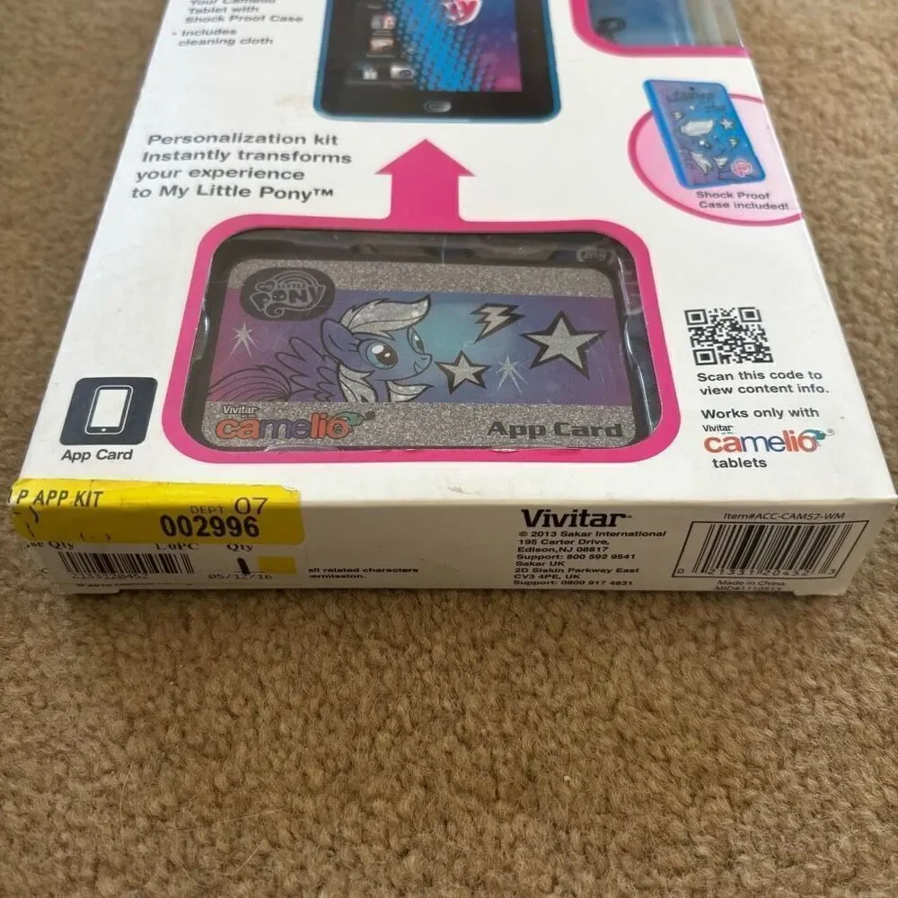 Vivitar Camelio My Little Pony Personalization Kit 2013 *New*